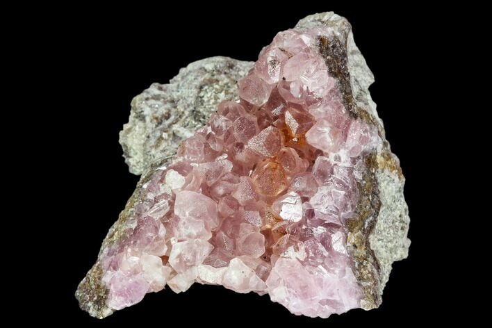 Cobaltoan Calcite Crystal Cluster - Bou Azzer, Morocco #108733